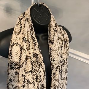 Aldo Benarth Lizard Print Scarf NWT